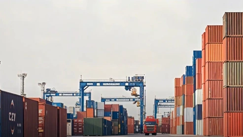 container yard